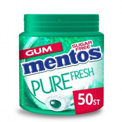 Mentos Gum Bottle pure fresh wintergreen